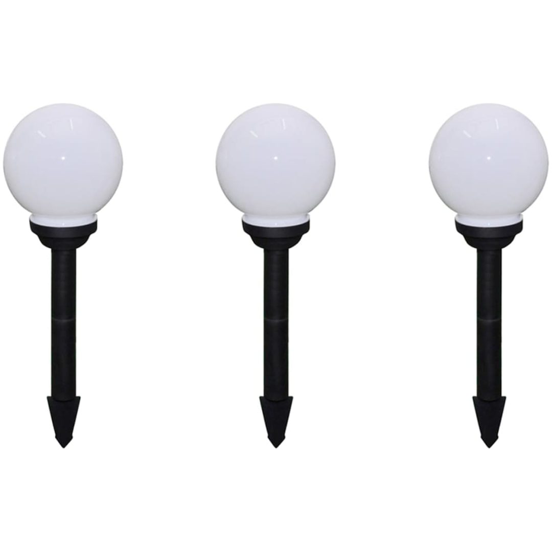 Utomhuslampor 6 st LED 20 cm med markspett vidaXL 20 cm – bild 2