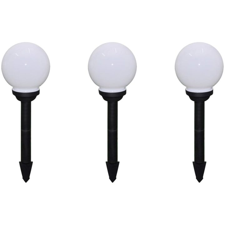 Utomhuslampor 6 st LED 20 cm med markspett vidaXL 20 cm – bild 2
