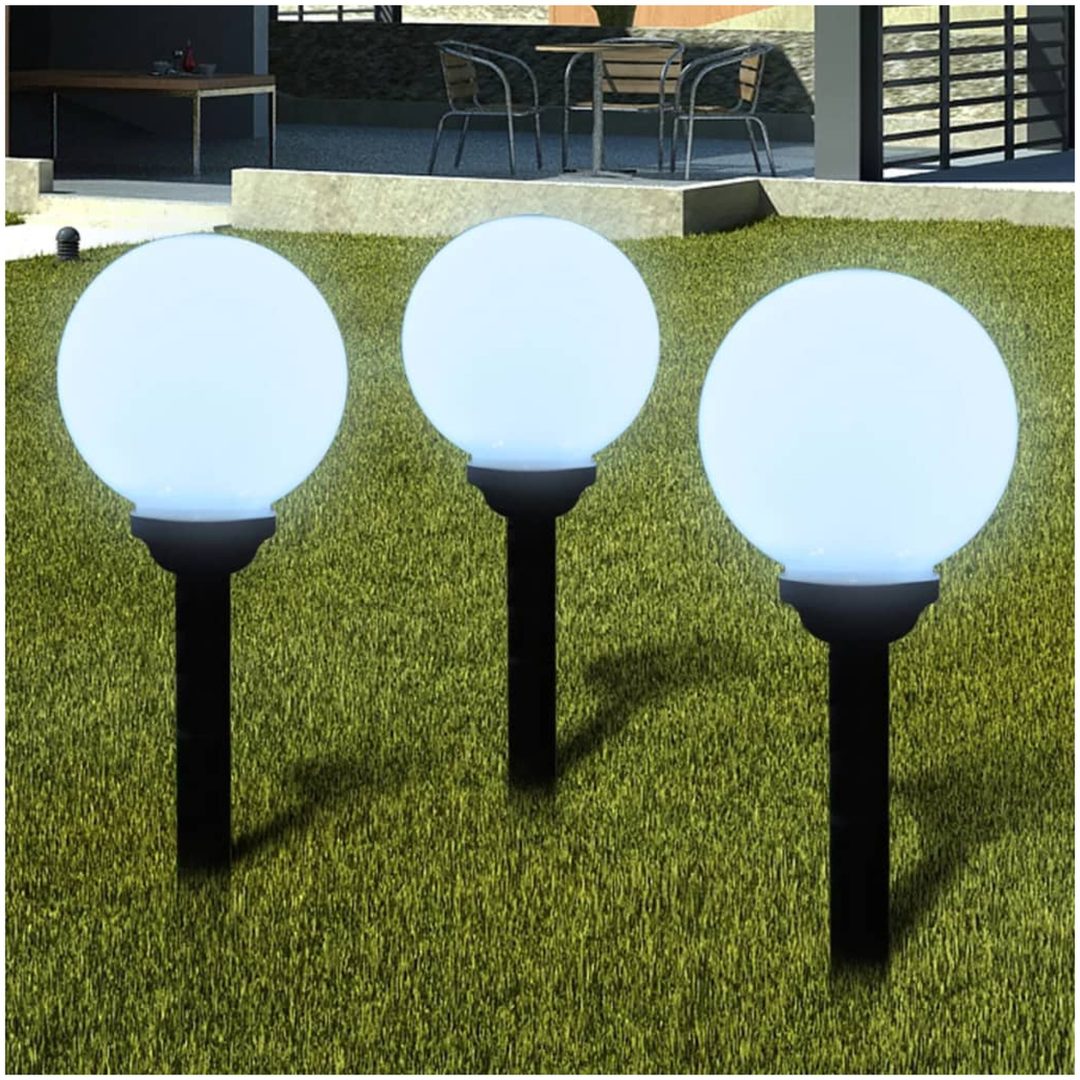 Utomhuslampor 6 st LED 20 cm med markspett vidaXL 20 cm – bild 3