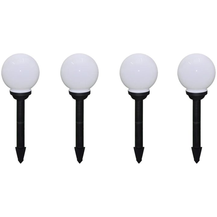 Utomhuslampor 8 st LED med markspett vidaXL 15 cm – bild 2
