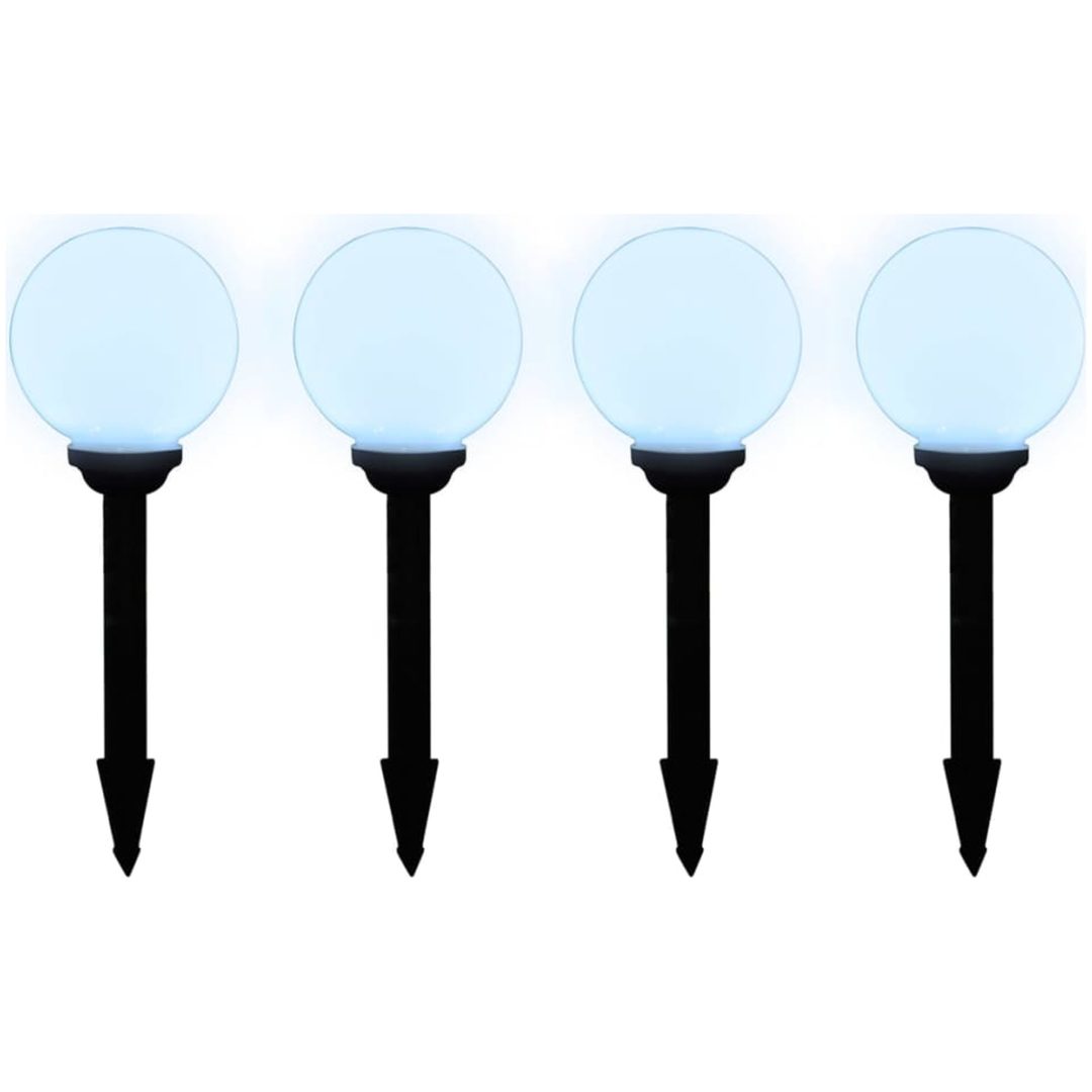 Utomhuslampor 8 st LED med markspett vidaXL 15 cm – bild 4