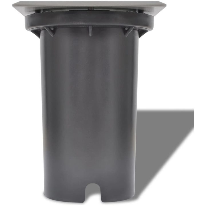 Utomhusmarklampa med LED 3 st fyrkantiga vidaXL – bild 4