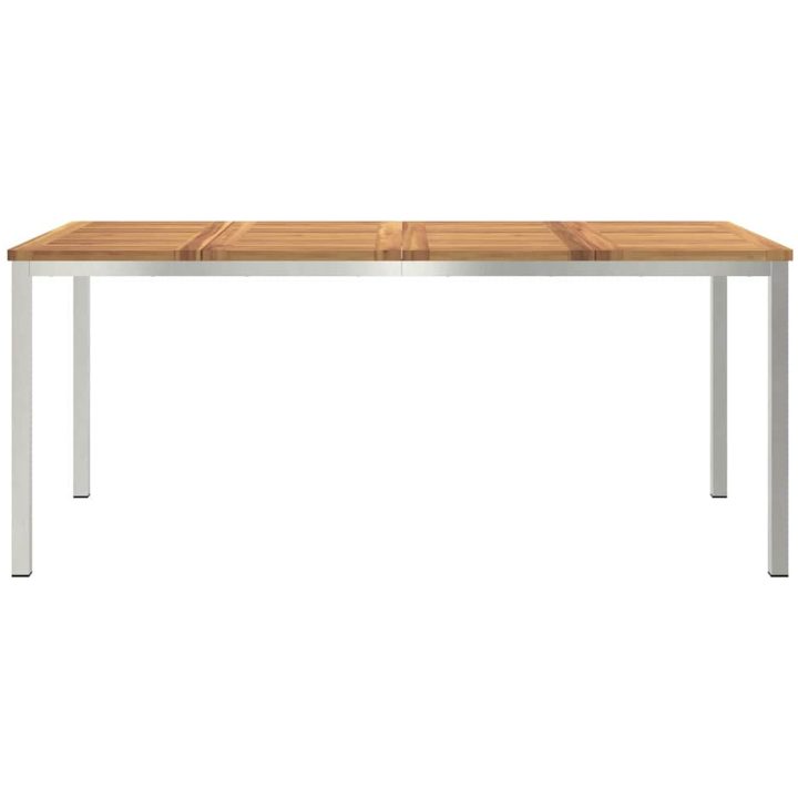 Utomhusmatbord 180x90x75 cm Massivt Akaciaträ vidaXL 90 x 180 x 75 cm – bild 5