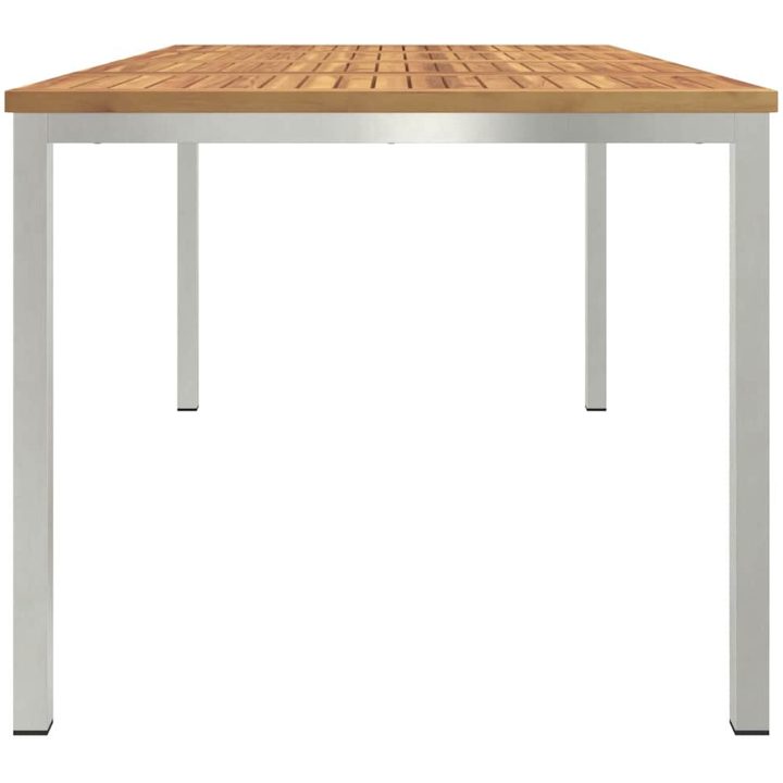 Utomhusmatbord 180x90x75 cm Massivt Akaciaträ vidaXL 90 x 180 x 75 cm – bild 6