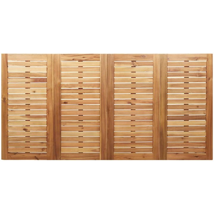 Utomhusmatbord 180x90x75 cm Massivt Akaciaträ vidaXL 90 x 180 x 75 cm – bild 7