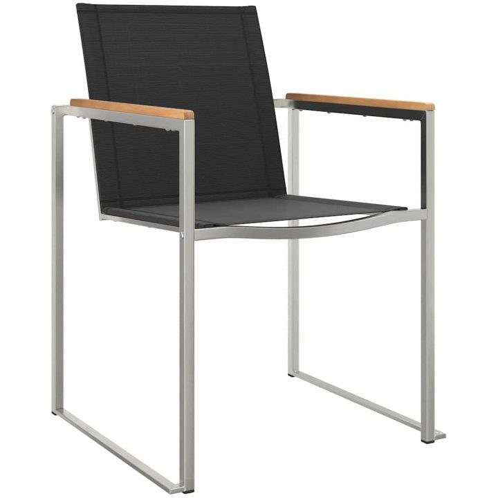 Utomhusmatbord 3 pcs Massivt akaciaträ vidaXL 45 x 45 x 38 cm – bild 5