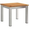 Utomhusmatbord 3 pcs Massivt akaciaträ vidaXL 45 x 45 x 38 cm – miniatyr 6