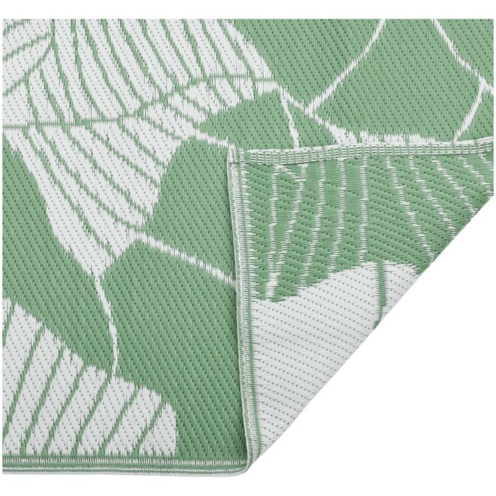Utomhusmatta grön PP vidaXL 140 x 200 cm – bild 5