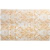 Utomhusmatta orange och vit PP vidaXL 190 x 290 cm – miniatyr 2