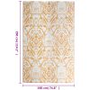 Utomhusmatta orange och vit PP vidaXL 190 x 290 cm – miniatyr 6
