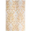 Utomhusmatta orange och vit PP vidaXL 190 x 290 cm – miniatyr 1