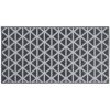Utomhusmatta svart PP vidaXL 120 x 180 cm – miniatyr 3
