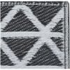 Utomhusmatta svart PP vidaXL 120 x 180 cm – miniatyr 4