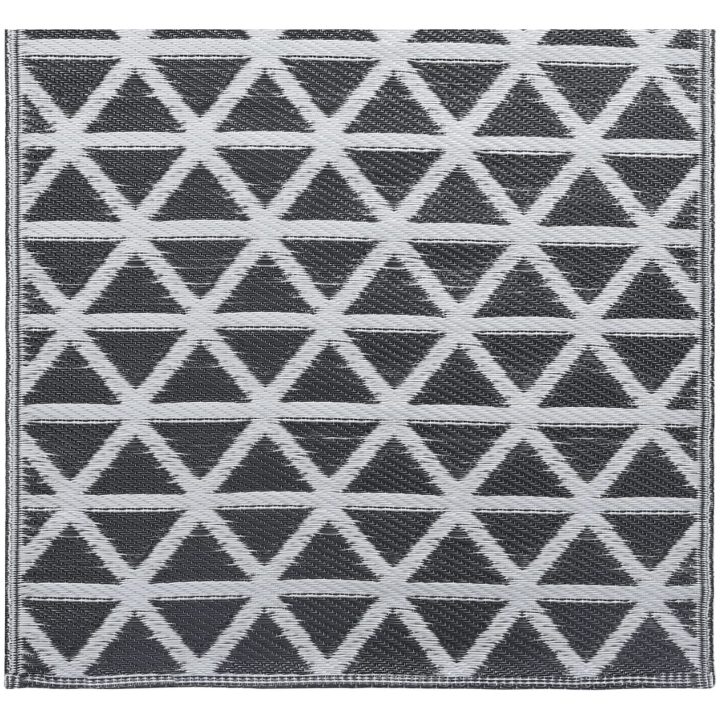 Utomhusmatta svart PP vidaXL 120 x 180 cm – bild 5