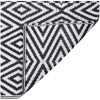 Utomhusmatta svart PP vidaXL 80 x 250 cm – miniatyr 4
