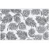 Utomhusmatta vit och svart PP vidaXL 160 x 230 cm – miniatyr 3