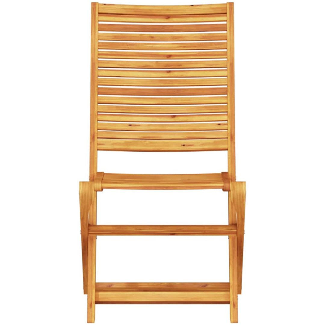 Utomhusmöbelset 3 pcs Naturligt trä vidaXL 60 x 60 x 75 cm – bild 8