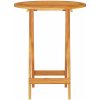 Utomhusmöbelset 3 pcs Naturligt trä vidaXL 60 x 60 x 75 cm – miniatyr 9