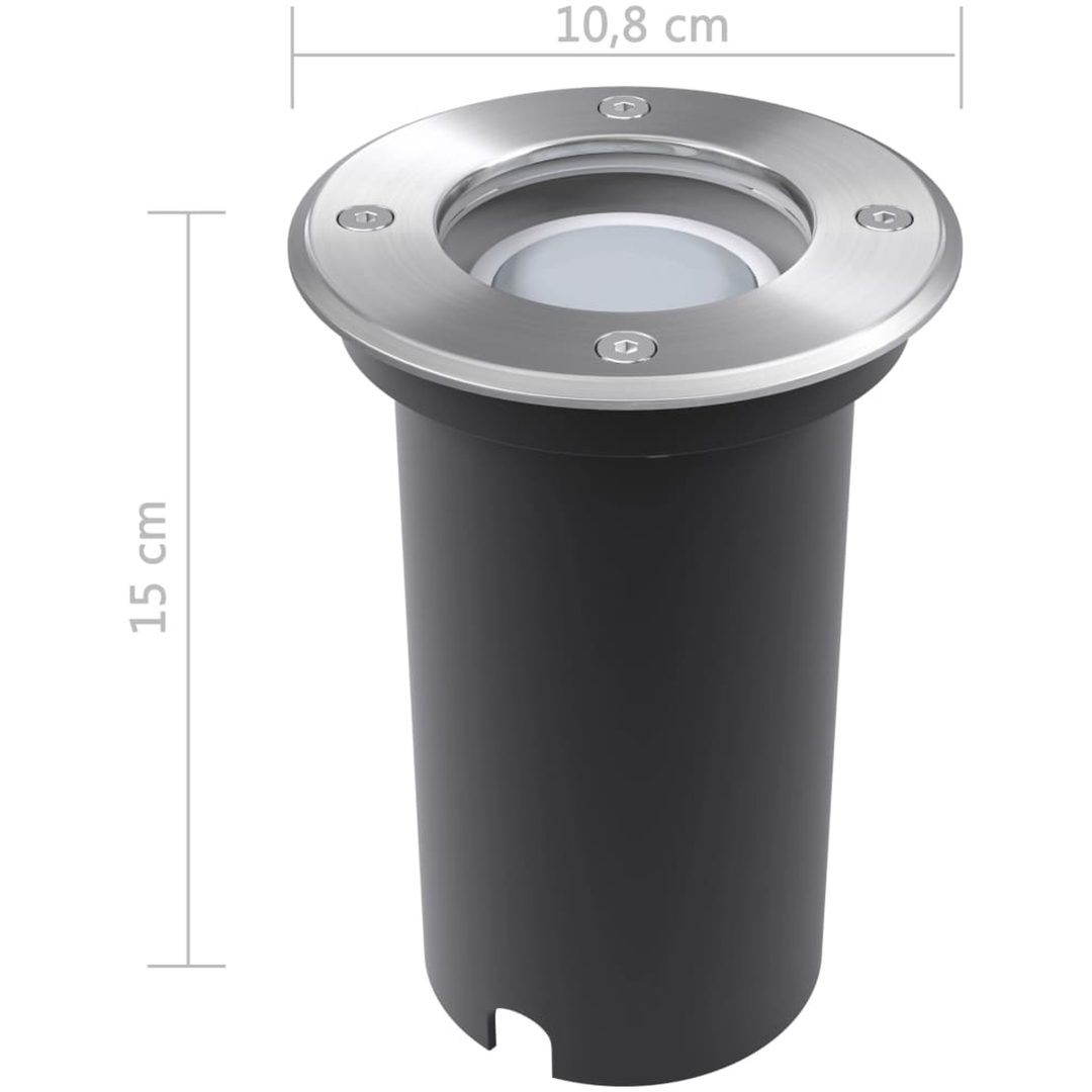 Utomhusspotlights med LED 3 st runda vidaXL – bild 8