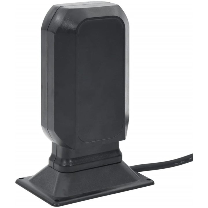 Utomhusuttag med spett 2-vägs svart&grönt 15,5x11x24 cm vidaXL – bild 4