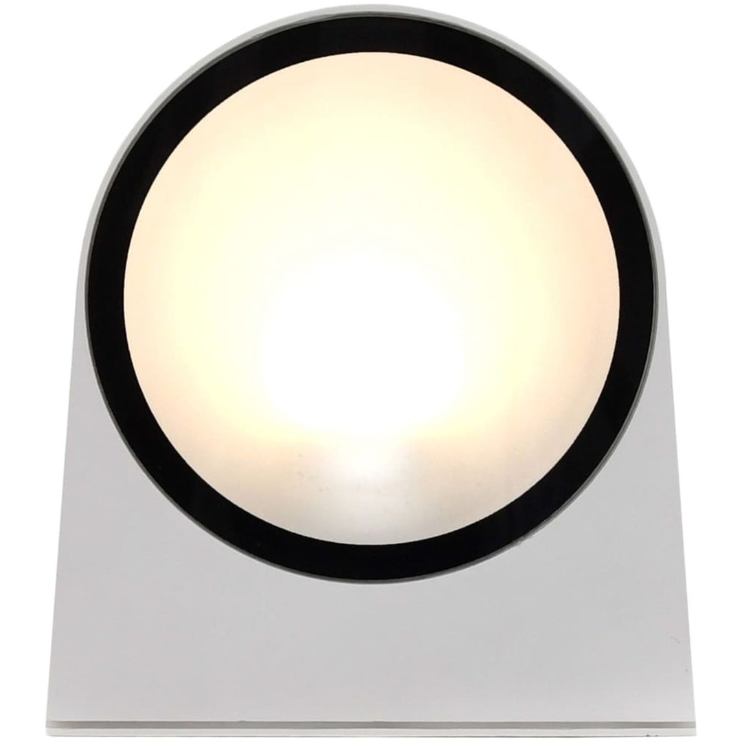 Utomhusvägglampa 2 st 11 W vit rund vidaXL – bild 3