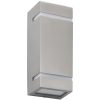 Utomhusvägglampa 2 st 35 W silver rektangulär vidaXL 75 x 95 x 238 mm – miniatyr 3