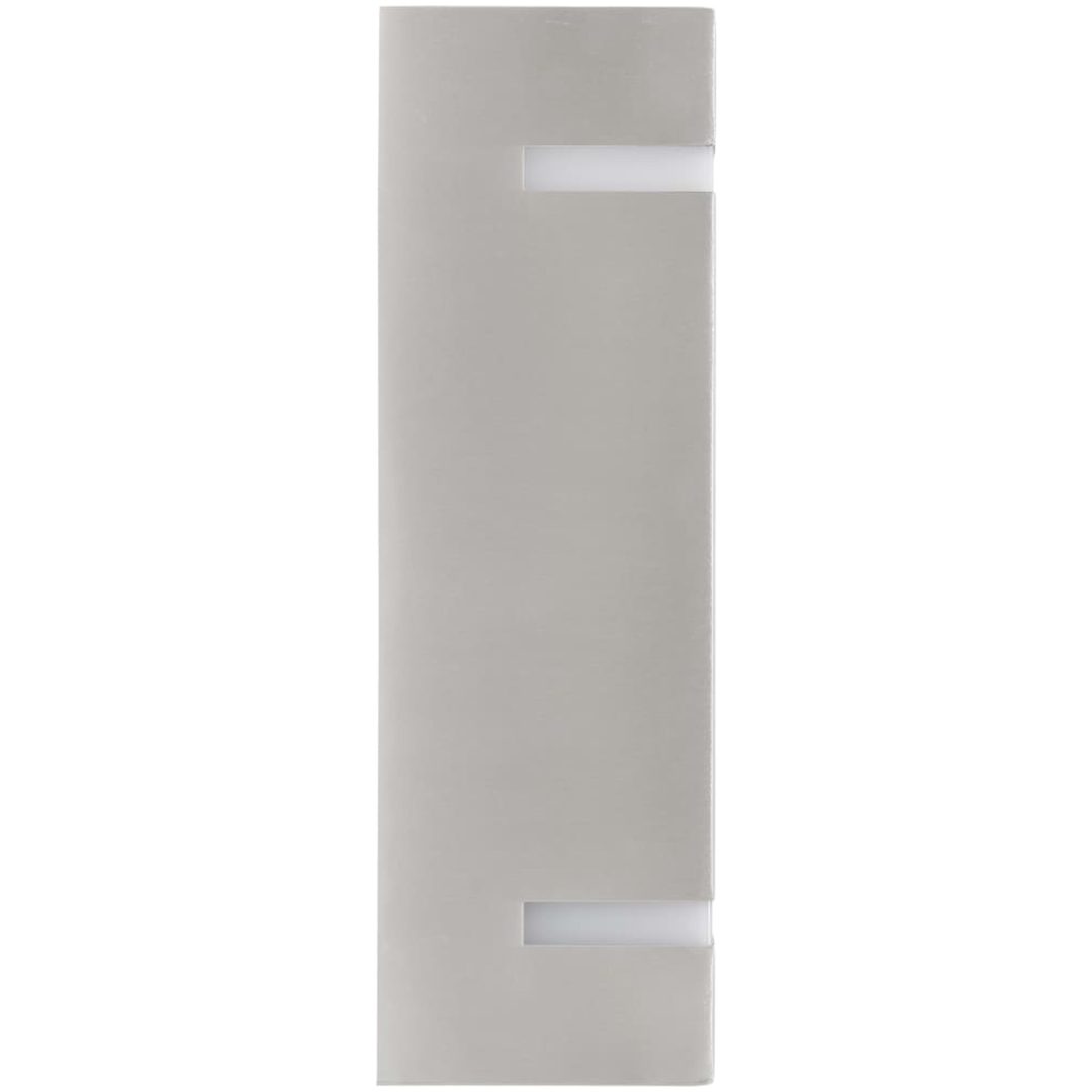 Utomhusvägglampa 2 st 35 W silver rektangulär vidaXL 75 x 95 x 238 mm – bild 4