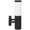 Utomhusvägglampa 2 st Svart rostfritt stål IP44 vidaXL Medium – miniatyr 5