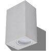 Utomhusvägglampa LED 2 st fyrkantiga uppåt/nedåt vidaXL – miniatyr 3
