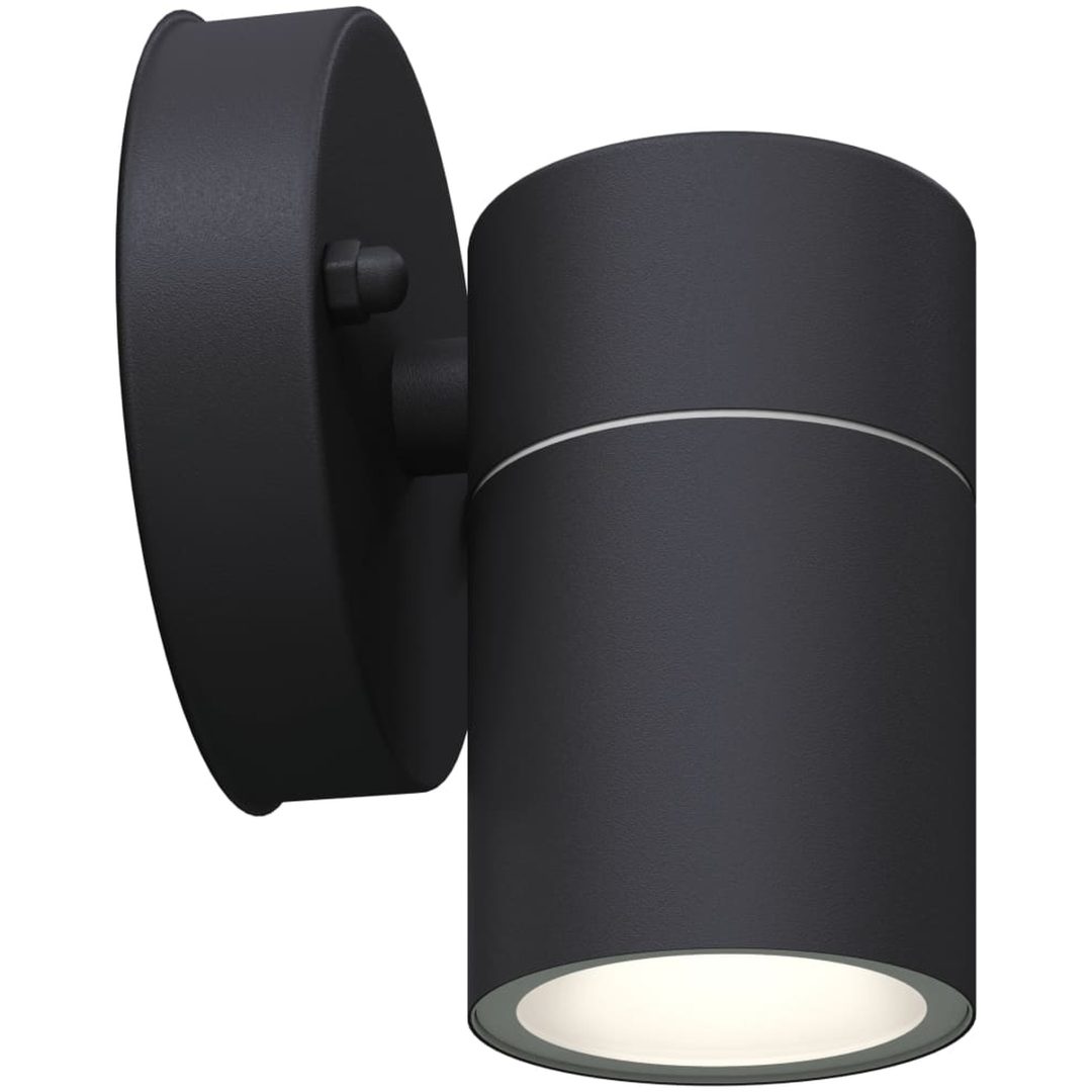 Utomhusvägglampa LED 2 st rostfritt stål nedåt vidaXL – bild 4