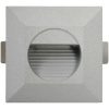 Utomhusvägglampa LED 6 st 5 W silver fyrkantig vidaXL – miniatyr 5