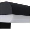 Utomhusvägglampa LED 9 W svart oval vidaXL – miniatyr 6