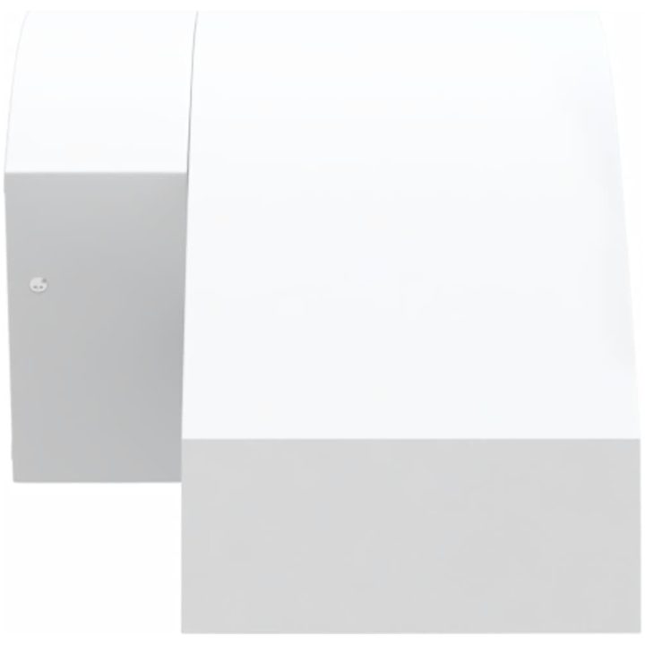 Utomhusvägglampa LED med sensor vit gjuten aluminium vidaXL – bild 6