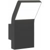 Utomhusvägglampa LED svart gjuten aluminium vidaXL – miniatyr 2