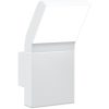 Utomhusvägglampa LED vit gjuten aluminium vidaXL – miniatyr 2