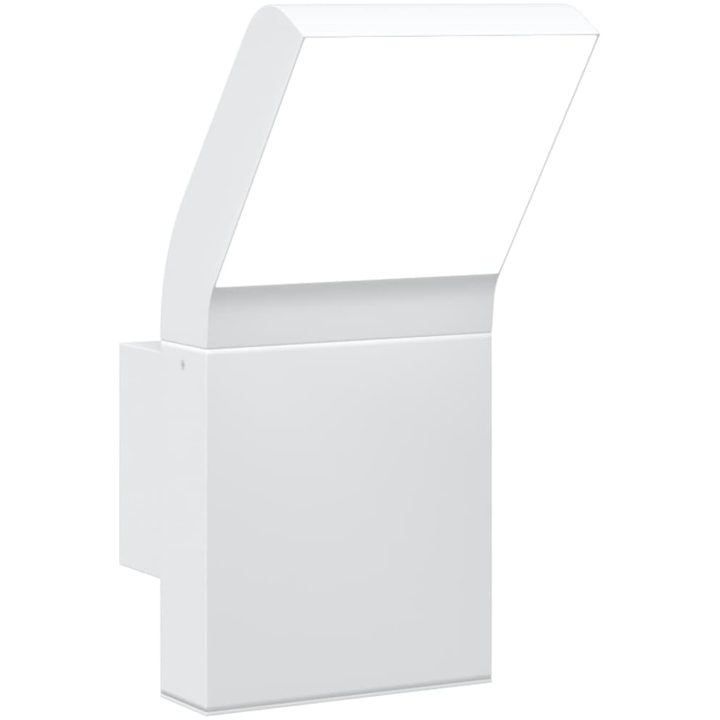 Utomhusvägglampa LED vit gjuten aluminium vidaXL – bild 2