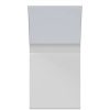 Utomhusvägglampa LED vit gjuten aluminium vidaXL – miniatyr 5