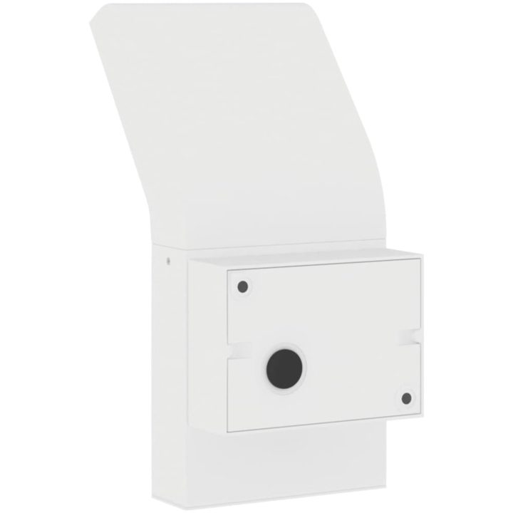 Utomhusvägglampa LED vit gjuten aluminium vidaXL – bild 7