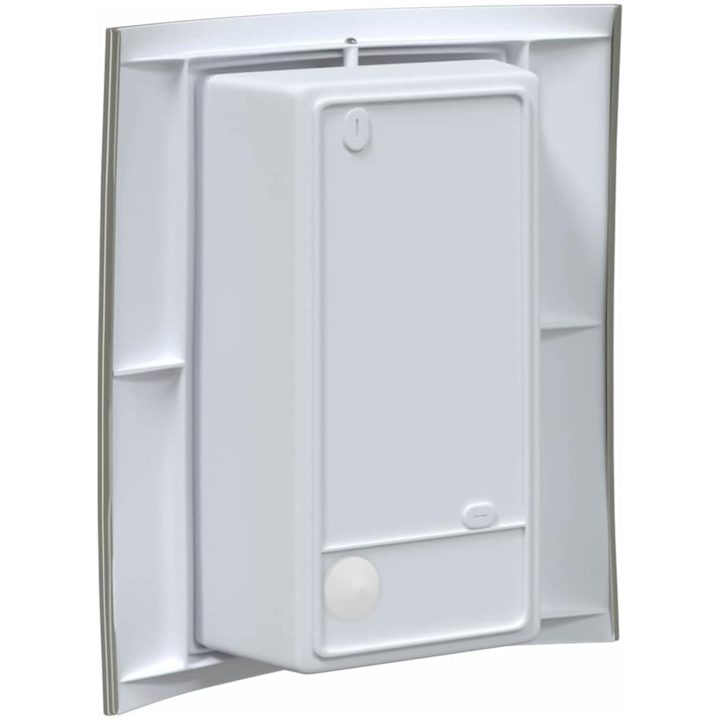 Utomhusvägglampa med sensor 2 st Silver Rostfritt stål IP44 vidaXL Medium – bild 6