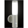 Utomhusvägglampa med sensor silver rostfritt stål IP44 vidaXL Medium – miniatyr 11