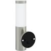 Utomhusvägglampa med sensor silver rostfritt stål IP44 vidaXL Medium – miniatyr 6