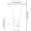 Utomhusvägglampa med sensor svart rostfritt stål vidaXL – miniatyr 7