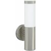 Utomhusvägglampa Silver Rostfritt Stål IP44 vidaXL Medium – miniatyr 2