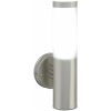 Utomhusvägglampa Silver Rostfritt Stål IP44 vidaXL Medium – miniatyr 9