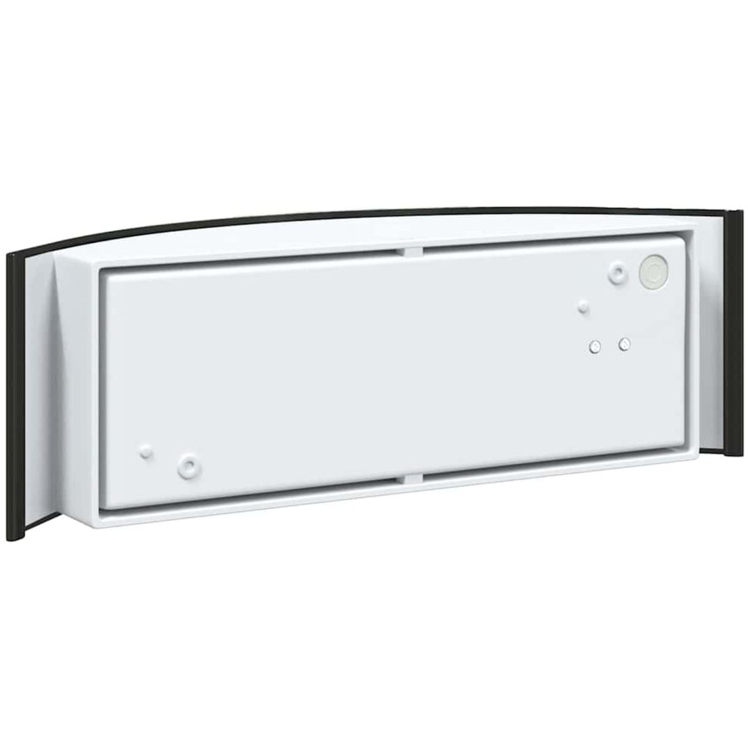 Utomhusvägglampa Svart Rostfritt Stål IP44 vidaXL Medium – bild 6
