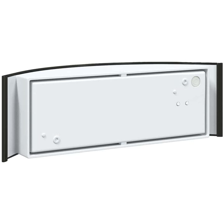 Utomhusvägglampa Svart Rostfritt Stål IP44 vidaXL Medium – bild 6