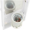 Utomhusvägglampa Svart Rostfritt Stål IP44 vidaXL Medium – miniatyr 8