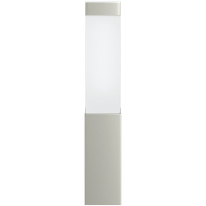 Utomhusvägglampor 2 st Silver Rostfritt Stål IP44 vidaXL Medium – bild 4
