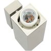 Utomhusvägglampor 2 st Silver Rostfritt Stål IP44 vidaXL Medium – miniatyr 9