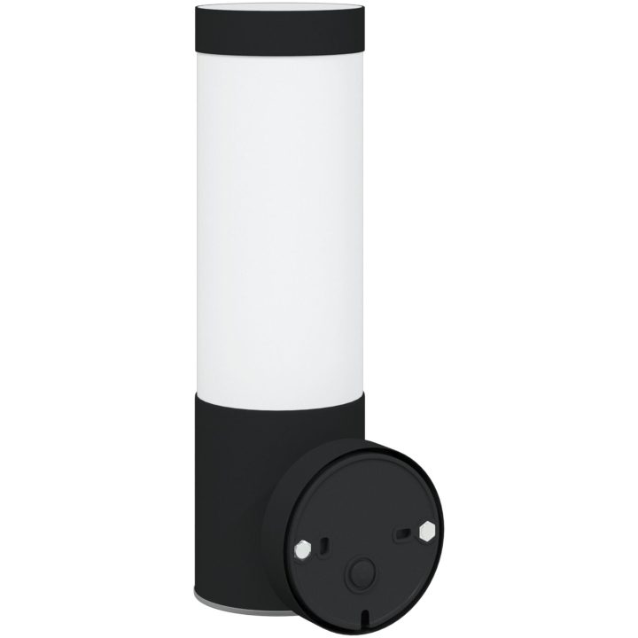 Utomhusvägglampor 2 st Svart Rostfritt Stål IP44 vidaXL Medium – bild 6
